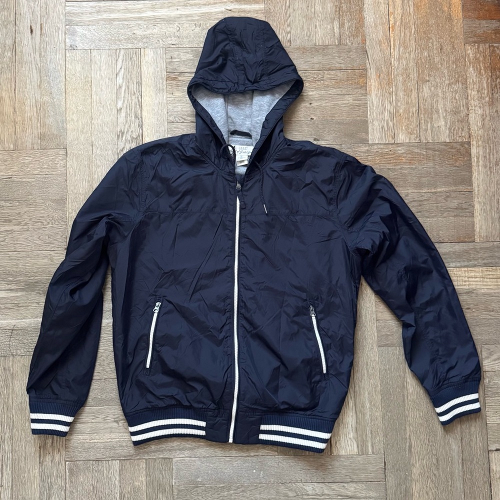Blue Hooded jacket Men’s Large Size L.O.G.G. In excellent condition.